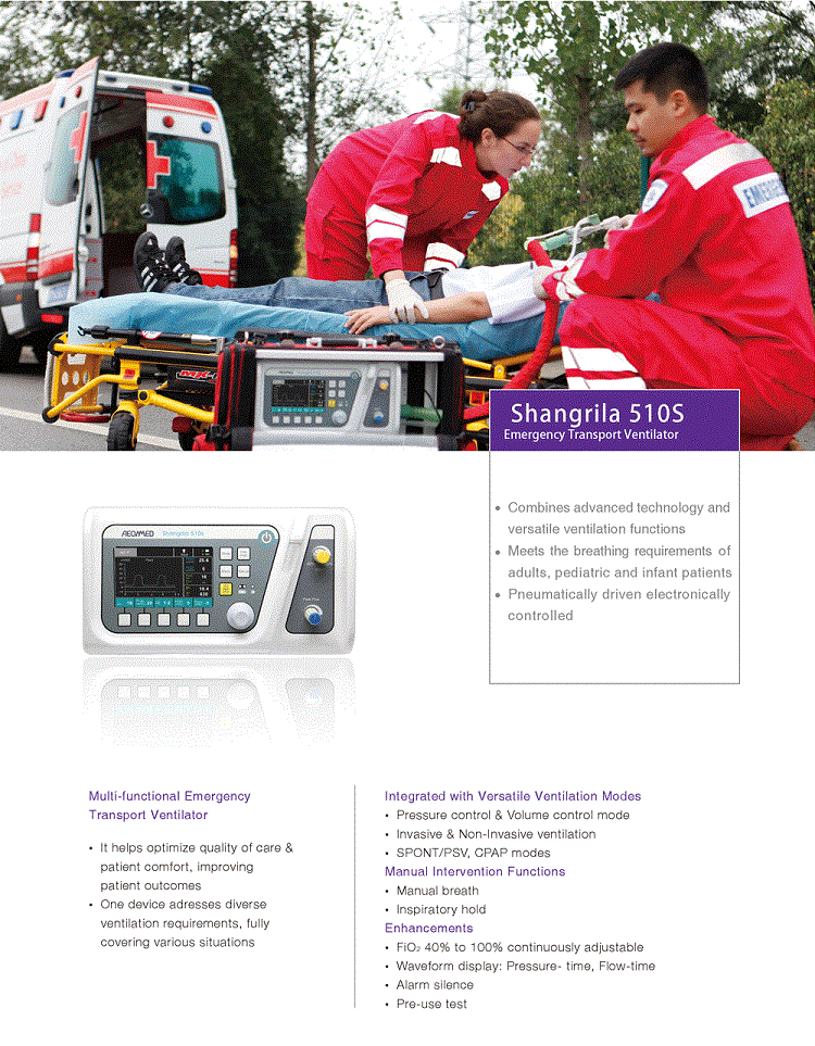 Emergency Transport Ventilator for sale